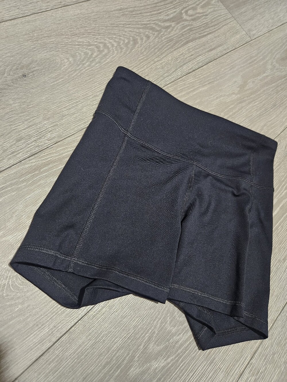 ALL IN MOTION Black High-Rise Biker Shorts